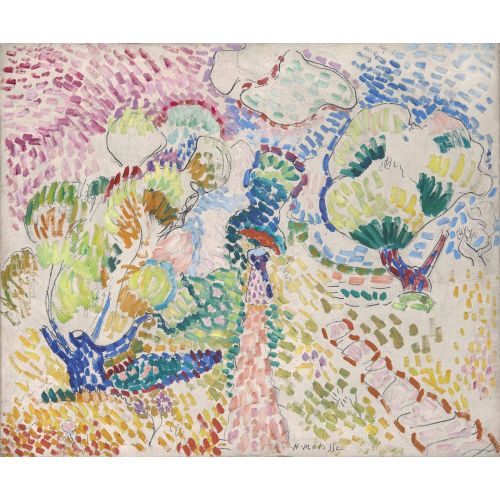 Henri Matisse, Zeytin Ağaçları Collioure Henri Matisse, Zeytin Ağaçları Collioure