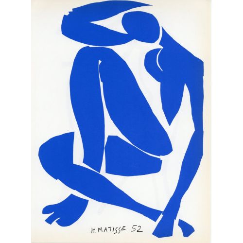 Henri Matisse, Mavi Çıplak III Henri Matisse, Mavi Çıplak III