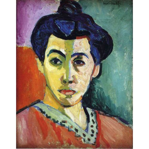 Henri Matisse'nin Madame Matisse Yeşil Şerit Portresi