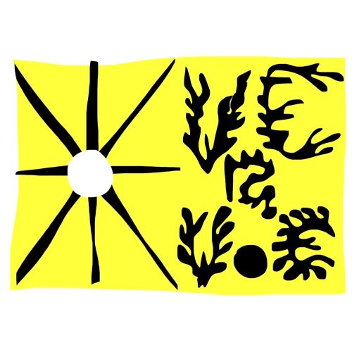 Henri Matisse, Kağıt Kesikleri Kartpostalı Henri Matisse, Kağıt Kesikleri Kartpostalı