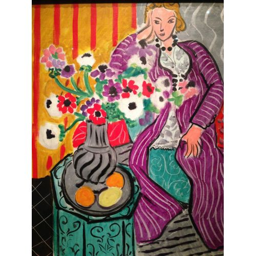 Henri Matisse, Mor Elbise Ve Anemonlar