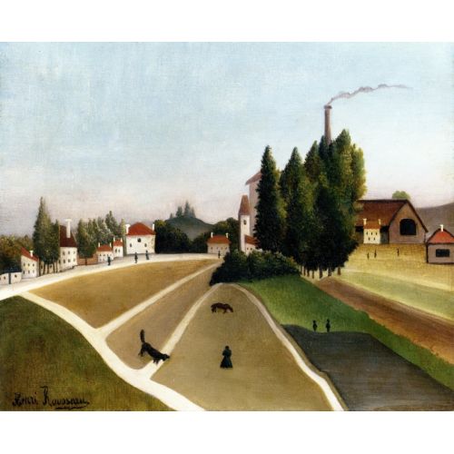 Henri Rousseau, Fabrika Ile Manzara