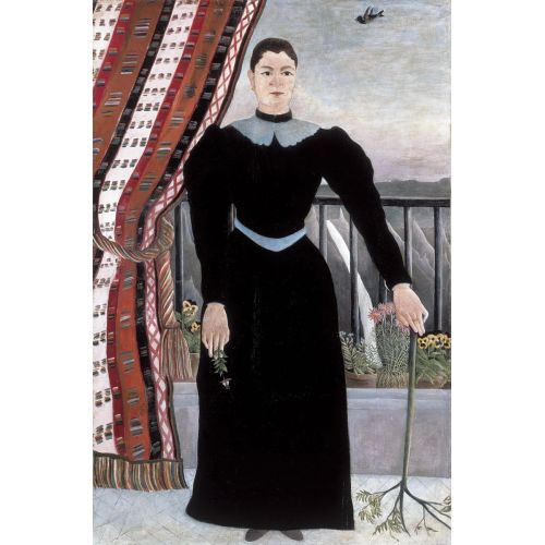 Henri Rousseau, Bir Kadının Portresi Henri Rousseau, Bir Kadının Portresi