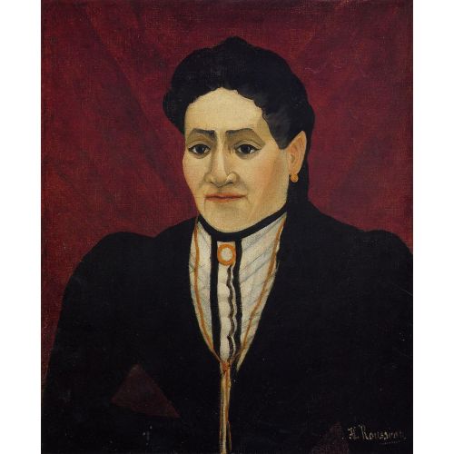 Henri Rousseau, Bir Kadının Portresi Henri Rousseau, Bir Kadının Portresi