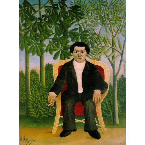 Henri Rousseau, Portrait Of Joseph Brummer