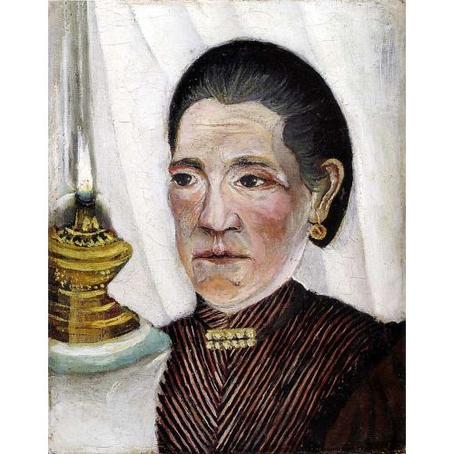 Henri Rousseau, Portrait Of The Artists Second Wife