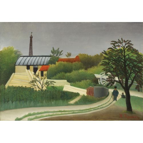 Henri Rousseau, Paris Civarında Testere