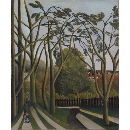 Henri Rousseau, The Banks Of The Bievre Near Bicetre Henri Rousseau, The Banks Of The Bievre Near Bicetre