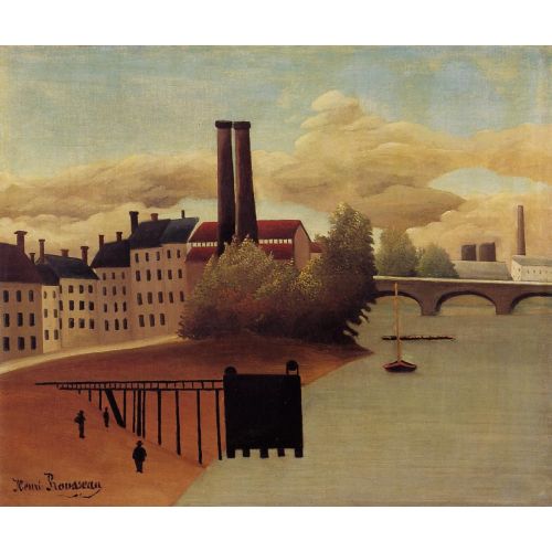 Henri Rousseau, The Environs Of Paris Henri Rousseau, The Environs Of Paris