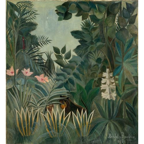 Henri Rousseau, The Equatorial Jungle Primitivism Henri Rousseau, The Equatorial Jungle Primitivism Art Movements Henri Rousseau, The Equatorial JungleRenowned French artist Henri