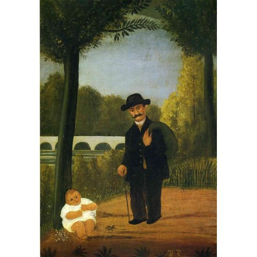 Henri Rousseau, Adam Ve Çocuk Henri Rousseau, Adam Ve Çocuk