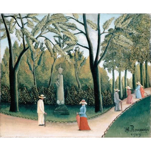 Henri Rousseau, Lüksemburg Bahçeleri'nde Chopin Anıtı