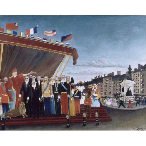Henri Rousseau, The Representatives Of Foreign Powers Coming To Greet The Republic As A Sign Of Peace Henri Rousseau, The Representatives Of Foreign Powers Coming To Greet The Republic As A Sign Of Peace