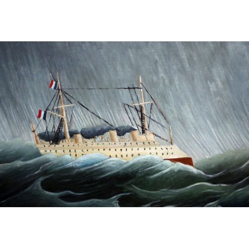 Henri Rousseau, Fırtınaya Yakalanan Gemi