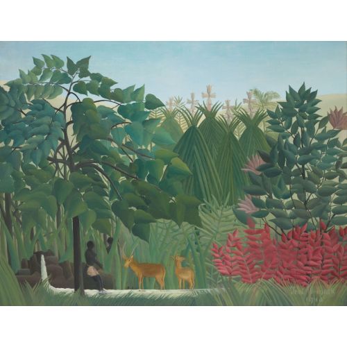 Henri Rousseau, The Waterfall