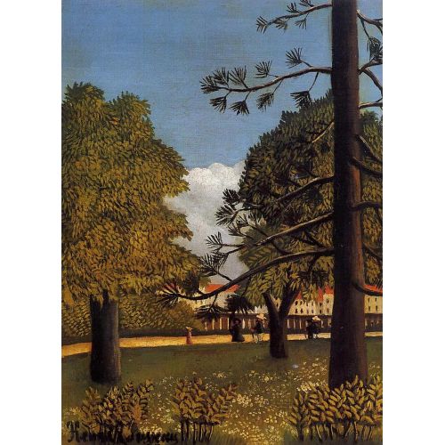 Henri Rousseau, View Of Parc De Montsouris Primitivism Henri Rousseau, View Of Parc De Montsouris Primitivism Art Movements Henri Rousseau, View Of Parc De MontsourisThis striking