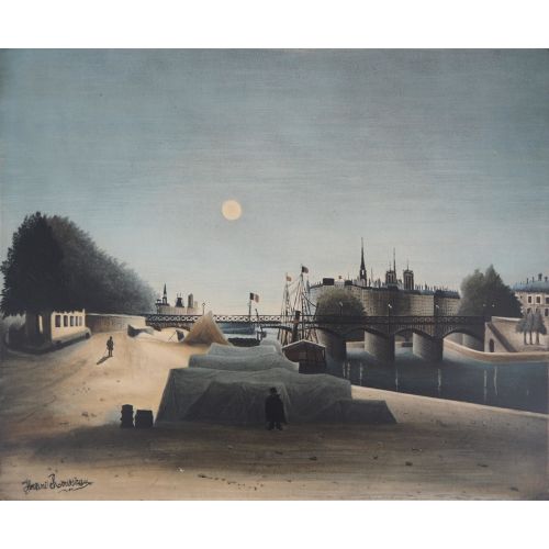 Henri Rousseau, View Of St. Louis