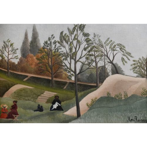 Henri Rousseau, View Of The Fortifications