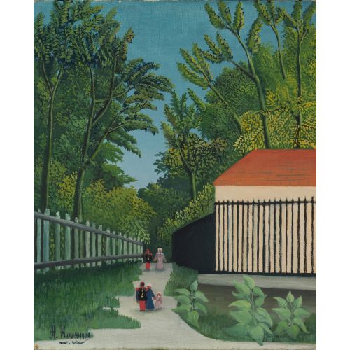 Henri Rousseau, Montsouris Parkı Görünümü