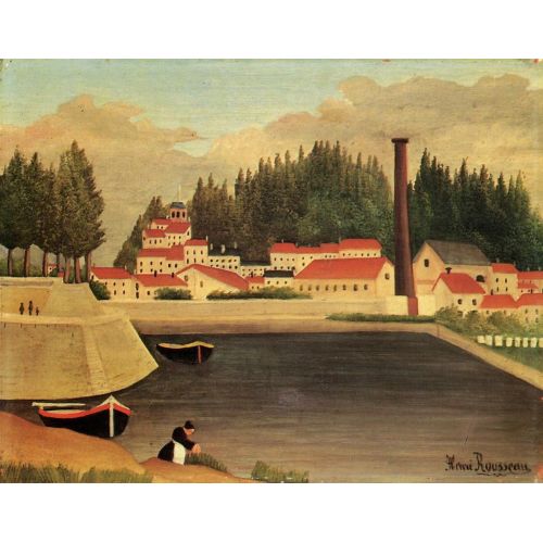 Henri Rousseau, Fabrika Yakınındaki Köy