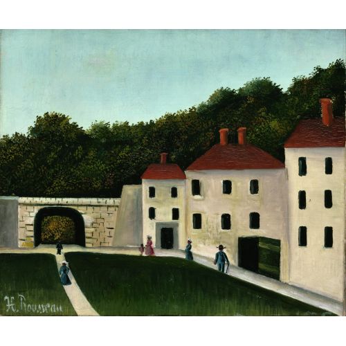 Henri Rousseau, Walking In The Park