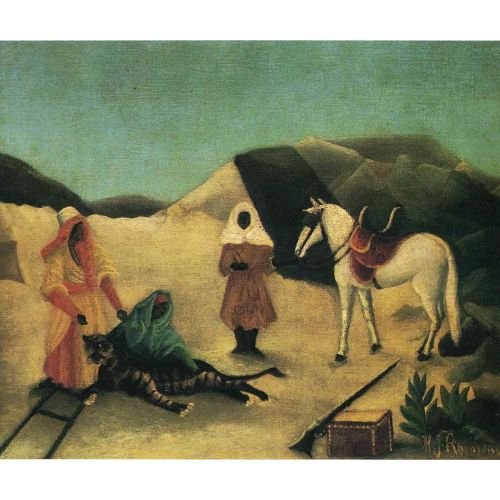 Henri Rousseau, Bir Kaplan Yakalama Henri Rousseau, Bir Kaplan Yakalama