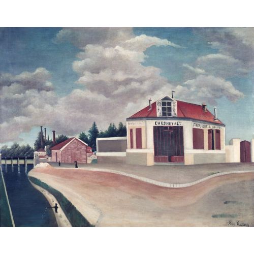 Henri Rousseau, Alfortville'de Fabrika Sandalyeleri Henri Rousseau, Alfortville'de Fabrika Sandalyeleri