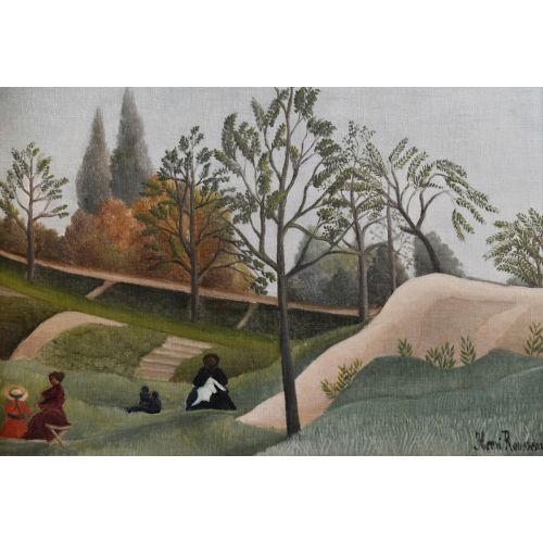 Henri Rousseau, Çayırda Henri Rousseau, Çayırda