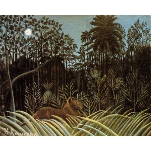 Henri Rousseau, Aslanlı Orman Henri Rousseau, Aslanlı Orman