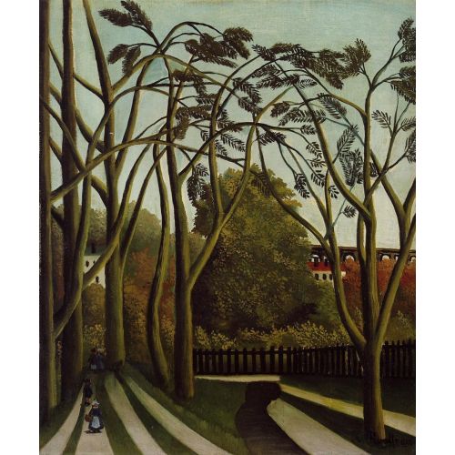 Henri Rousseau, Nehrin Kıyısında Manzara