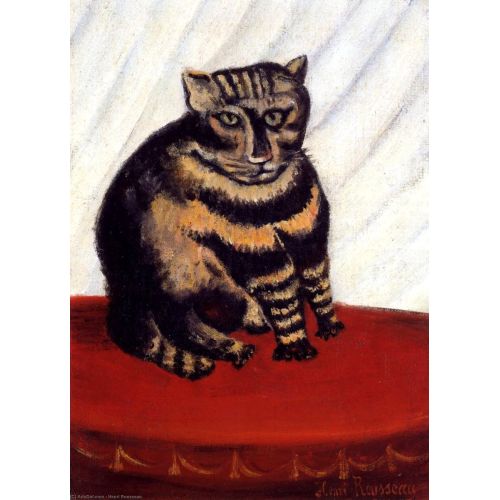 Henri Rousseau, Le Chat Tigre Henri Rousseau, Le Chat Tigre