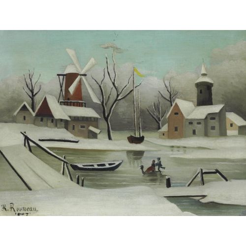 Henri Rousseau, L'hiver Henri Rousseau, L'hiver