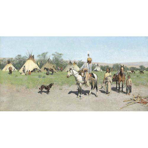 Henry Francois Farny, In Pastures New