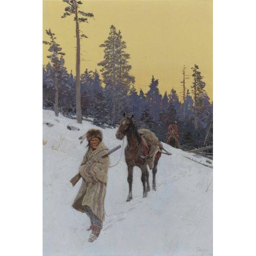 Henry Francois Farny, After The Hunt