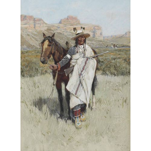 Henry Francois Farny, Indian Scout