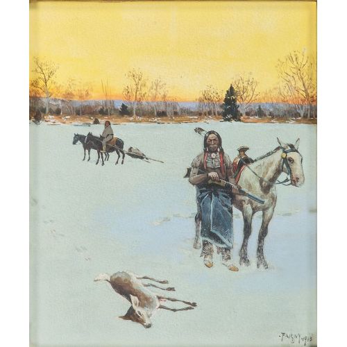 Henry Francois Farny, In Luck