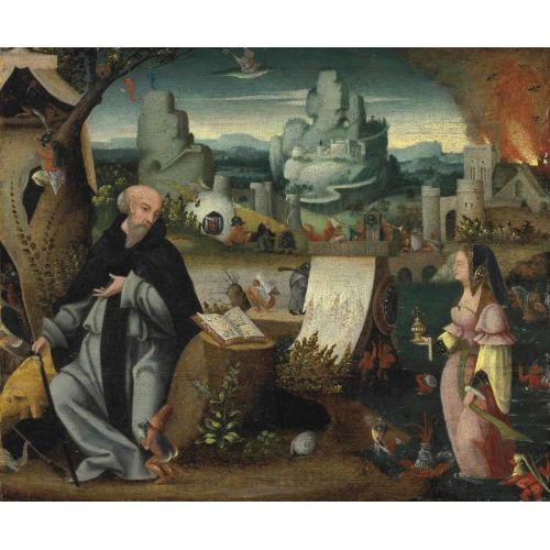 Hieronymus Bosch, A Follower, He Temptation Of Saint Anthony
