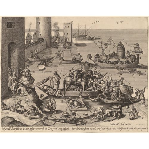 Hieronymus Bosch, Bir Gemide Atıyla Saint Martin Hieronymus Bosch, Bir Gemide Atıyla Saint Martin