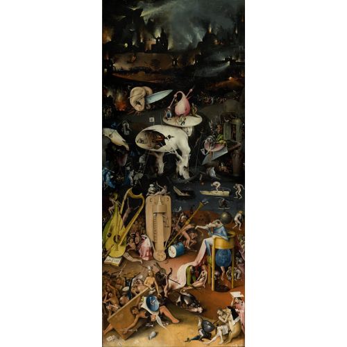 Hieronymus Bosch, The Garden Of Earthly Delights, Hell Hieronymus Bosch, The Garden Of Earthly Delights, Hell