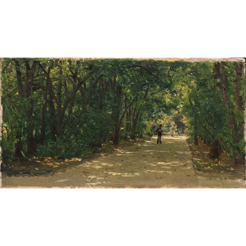 Ilya Repin, Alley In The Park Ilya Repin, Alley In The Park