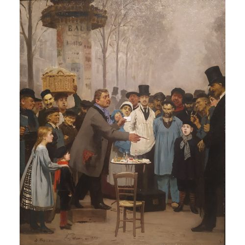Ilya Repin, A Novelties Seller In Paris Ilya Repin, A Novelties Seller In Paris