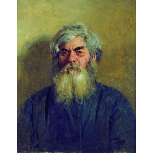 Ilya Repin, A Peasant With An Evil Eye Ilya Repin, A Peasant With An Evil Eye