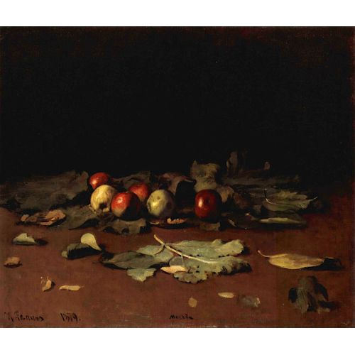 Ilya Repin, Apples And Leaves Ilya Repin, Apples And Leaves