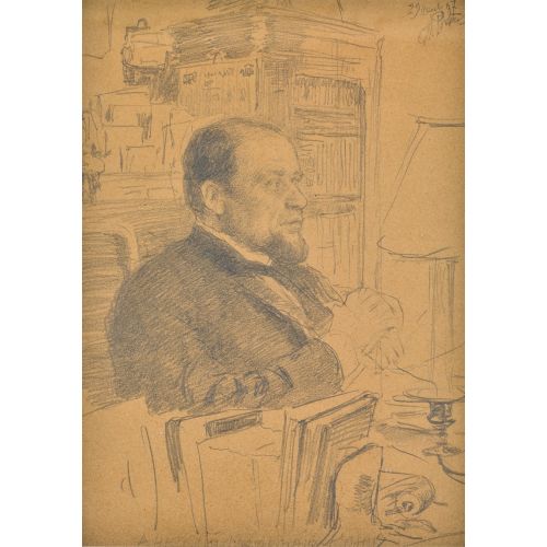 İlya Repin, Anatoly Fedorovich Koni'nin Portresi İlya Repin, Anatoly Fedorovich Koni'nin Portresi