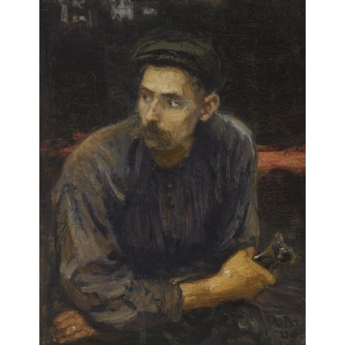 Ilya Repin, Portrait Of A Worker Ilya Repin, Portrait Of A Worker