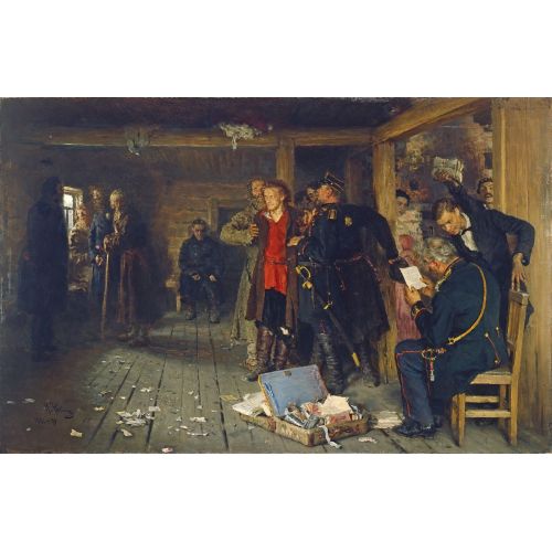 Ilya Repin, Arrest Of A Propagandist Ilya Repin, Arrest Of A Propagandist
