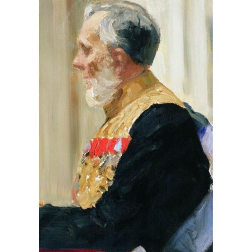 Ilya Repin, Portrait Of Count K N Palen Ilya Repin, Portrait Of Count K N Palen