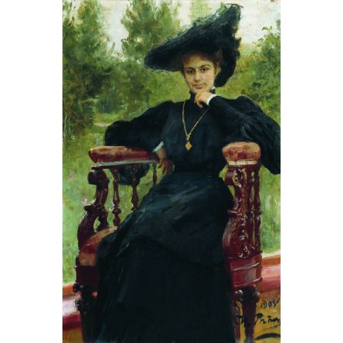 Ilya Repin, Portrait Of Maria Andreeva Ilya Repin, Portrait Of Maria Andreeva