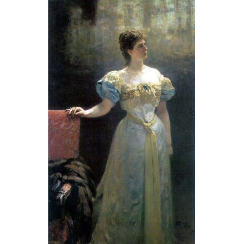 Ilya Repin, Portrait Of Princess Maria Klavdievna Tenisheva Ilya Repin, Portrait Of Princess Maria Klavdievna Tenisheva
