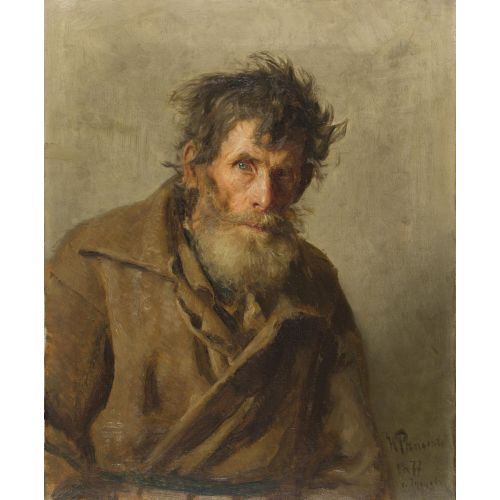 Ilya Repin, A Shy Peasant Ilya Repin, A Shy Peasant